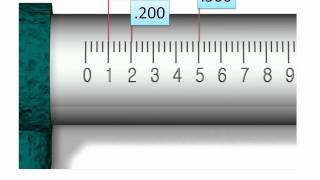 How to Read an Inch Micrometerwmv [upl. by Llenol790]