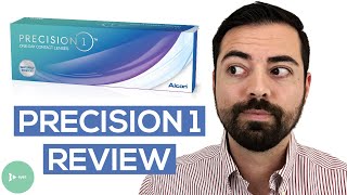 Precision 1 Contact Lens Review  Daily Contact Lens Review [upl. by Ttenaj]