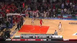 Rutgers vs St Johns controversial ending Big East Tournament  YouTube4flv [upl. by Agathy]