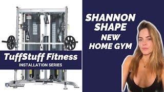 TuffStuff Fitness Gym Installation For Shannon Shape [upl. by Nnairb]