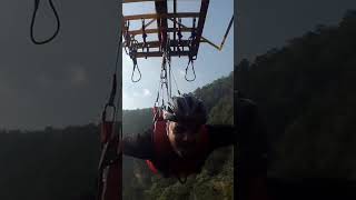 swing BUNGEE JUMPING IN RISHIKESH Bungee rishikesh [upl. by Tamas]