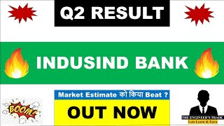 Indusind Bank Q2 Results 2025  Indusind bank Results Today  Indusind bank Share News Today [upl. by Race]