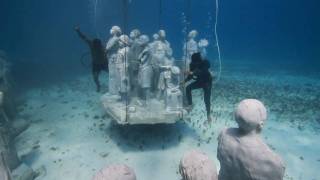 Jason deCaires Taylor and Museo Subaquatico de Arte [upl. by Nordgren]