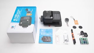 MICTUNING Unboxing Keyless RV Door Lock Five Ways to Unlock [upl. by Xer]