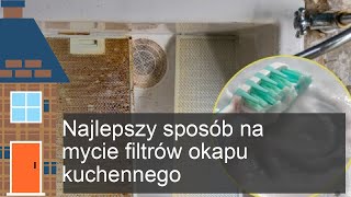 Najlepszy sposób na mycie filtrów okapu kuchennego [upl. by Eytak372]