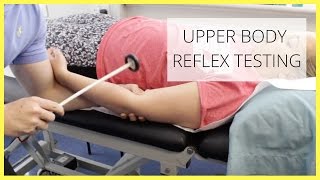 Upper Body Reflex Testing [upl. by Ynaffyt627]