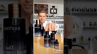 Dior Sauvage Reviews amp Bottle Sizes [upl. by Attalanta]