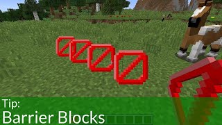 How to get barrier blocks in Minecraft Pocket Edition [upl. by Halimeda]