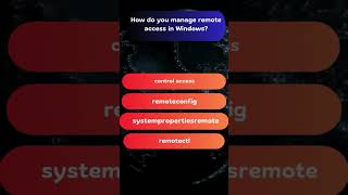 Manage Remote Access in Windows  StepbyStep Guide sysadmin [upl. by Gussy]