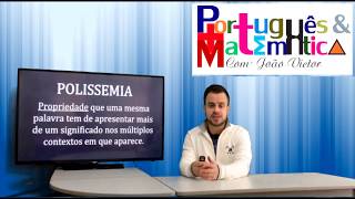 Polissemia  Homônimos Parônimos Sinônimos e Antônimos [upl. by Furlong]