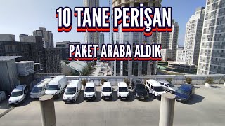 PERİŞAN 10 ADET ARABA ALDIK [upl. by Tamah]