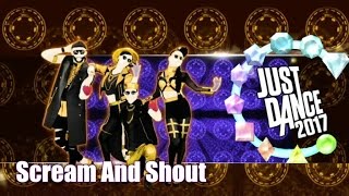 10♢ Gems  Scream And Shout  Just Dance 2017  Wii U [upl. by Eada232]