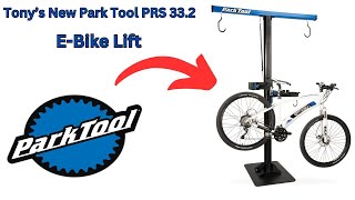 Tonys New Park Tool PRS 332 Power Lift Shop Stand [upl. by Guildroy574]