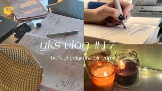 yks çalışma günlüğüm 17 ♥ 6 saat çalışalım bol ayt ♥ yks2024 [upl. by Krein410]