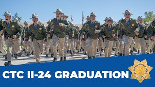 CTC II24 Cadet Graduation Ceremony  California Highway Patrol [upl. by Schluter]