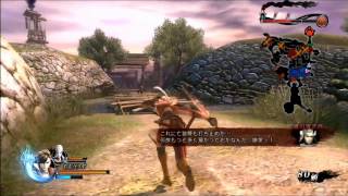 Sengoku BASARA 4  Shima Sakon gameplay [upl. by Adnuahsor343]