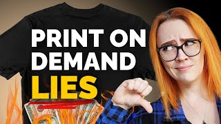 Etsy Print on Demand LIES 🤬 [upl. by Yesnik]