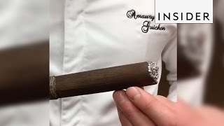 Amaury Guichon makes a chocolate cigar [upl. by Beryl128]