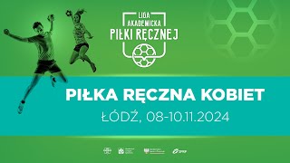 Liga Akademicka AZS  Łódź  Piłka Ręczna K  PŁ Łódź  UR Radom [upl. by Obaza873]