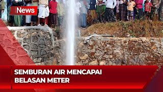 Hebohkan Warga BPBD Cek Semburan Air Sumur Bor di Madura  iNews Siang 0408 [upl. by Elocaj]