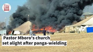 Pastor Mboros church set alight [upl. by Pelletier245]