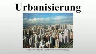 Urbanisierung [upl. by Yrffej]