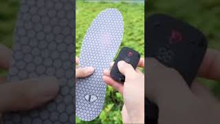 LIGHTCITY HEATED INSOLES WATERPROOF ALL WEATHER heatedinsoles outdoor slide sneakers shorts [upl. by Hannon699]