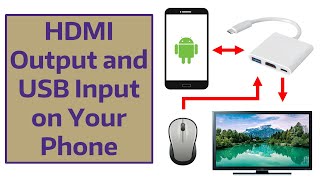 HDMI Output and USB Input on Your Phone [upl. by Sucramrej]