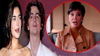 Kylie Jenner is fighting against mom Kris Jenners plans for Timothee Chalamet relationship [upl. by Aserehc]