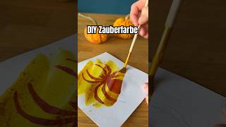 DIY Zauberfarbe experiment funforkids diy kidscrafts kindergarten forkids science [upl. by Kyd]