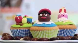 Pieten cupcakes maken [upl. by Graehl]