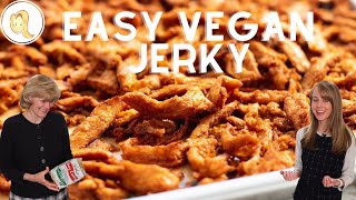 Easy Vegan Jerky  PlantBased Deliciousness [upl. by Nidak]