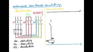 automatische Stern  Dreieck  Umschaltung einfache Ausführung [upl. by Billi]