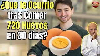 😱 DESCUBRE QUE OCURRE SI COMES 720 HUEVOS AL MES COMO EL DR NICHOLAS NORWITZ 😱 [upl. by Renraw]