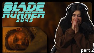 Blade Runner 2049 REACTION  A Cinematic Journey  First Time Watching Part 2 [upl. by Kutzer]