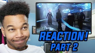 Doctor Who Season 1 Episode 3 quotThe Unquiet Deadquot REACTION Part 2 [upl. by Annawt]