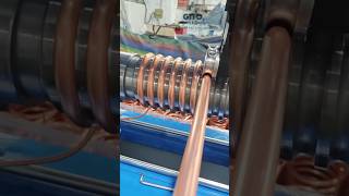 Coaxial Copper Tube Coil Winding Process [upl. by Asirahc995]