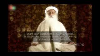 21 times om chant with sadhguru [upl. by Ydnak]