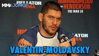 Valentin Moldavsky Knows Hes Fighting for Heavyweight Title Again With Win  Bellator 292 [upl. by Aned]