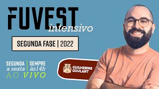 INTENSIVO FUVEST 2022  Segunda fase  Aula 1 [upl. by Ahsekar]