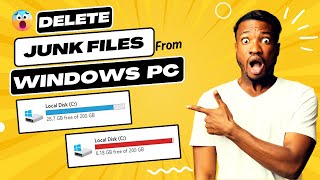 Remove Junk Files to Cleanup Your Windows 10 LaptopPC [upl. by Ellecrad992]