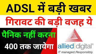 Adsl Share 🔴 Allied Digital Share Latest News 🔴 Adsl Share News 🔴 Adsl Share Latest News [upl. by Euphemie825]