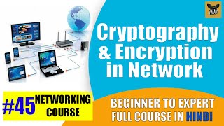 Cryptography in Networks  Encryption amp Decryption Model Cipher Hindi  Networking Course 45 [upl. by Means]