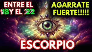 ESCORPIO♏🔴 18 OCTUBRE LLORARÁS DE FELICIDAD LAS CARTAS NO MIENTEN TU DESTINO CAMBIA POR COMPLETO🔴 [upl. by Vidovic758]