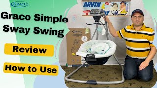 Graco Simple Sway Swing Review  Manual  Weight Limit  How to Use Graco Simple Sway Swing [upl. by Airdnala91]