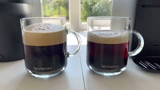 NESPRESSO VERTUO vs LOR BARISTA Crema Test  Which would you choose for mug sized coffee  A2B [upl. by Arri]