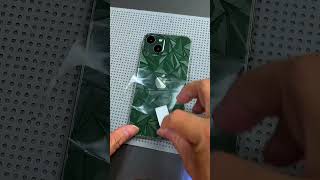 Apple iPhone 13 Scratch Resistant Back Skin applying iphone13 tsetech [upl. by Aken]