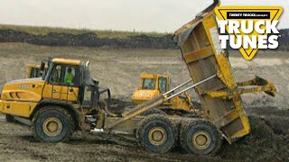 Dump Truck for Children  Truck Tunes for Kids  Twenty Trucks Channel [upl. by Einnaf130]