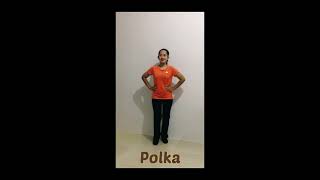 Basic Folk Dance Steps  Polka [upl. by Digirb]