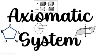 Axiomatic System  Quarter 3  Mathematics 8 [upl. by Llyrad]